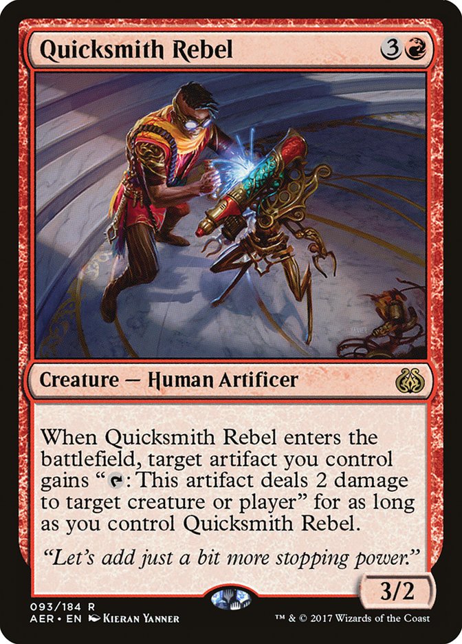 Quicksmith Rebel [Aether Revolt] | Anubis Games and Hobby