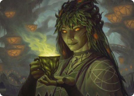 Dina, Soul Steeper Art Card [Strixhaven: School of Mages Art Series] | Anubis Games and Hobby