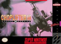 Choplifter 3 - Super Nintendo | Anubis Games and Hobby