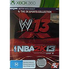 WWE '13 & NBA 2K13 - PAL Xbox 360 | Anubis Games and Hobby