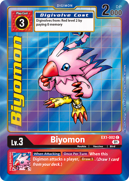 Biyomon [EX1-002] (Alternate Art) [Classic Collection] | Anubis Games and Hobby