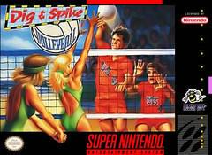 Dig and Spike Volleyball - Super Nintendo | Anubis Games and Hobby