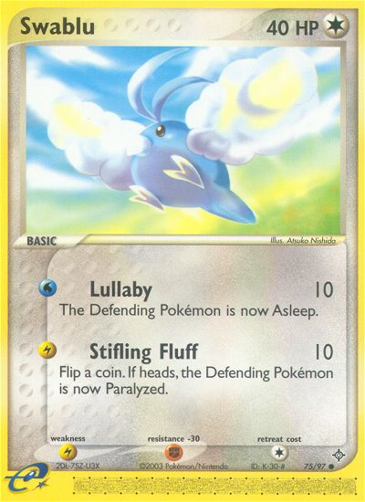 Swablu (75/97) [EX: Dragon] | Anubis Games and Hobby