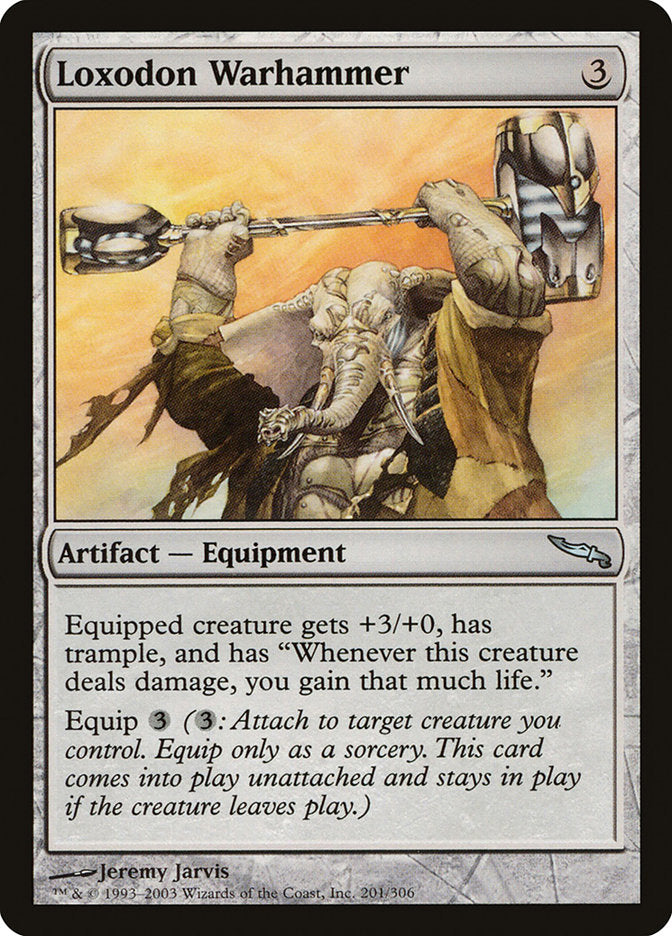 Loxodon Warhammer [Mirrodin] | Anubis Games and Hobby