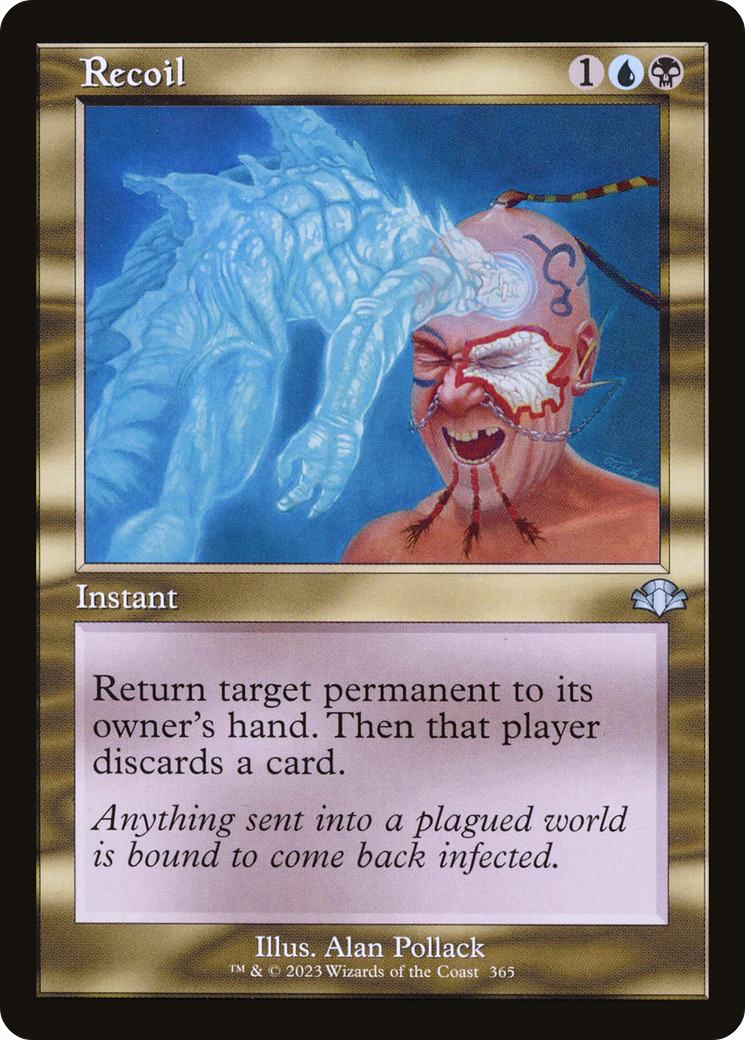 Recoil (Retro) [Dominaria Remastered] | Anubis Games and Hobby