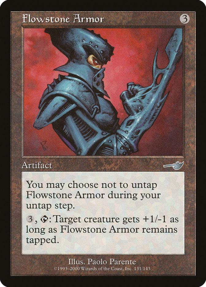 Flowstone Armor [Nemesis] | Anubis Games and Hobby