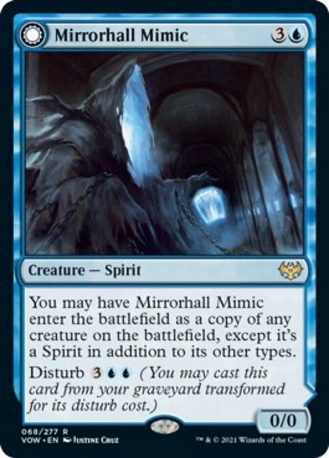 Mirrorhall Mimic // Ghastly Mimicry [Innistrad: Crimson Vow] | Anubis Games and Hobby