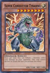 Super Conductor Tyranno [Battle Pack 2: War of the Giants] [BP02-EN046] | Anubis Games and Hobby