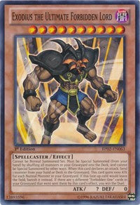 Exodius the Ultimate Forbidden Lord [Battle Pack 2: War of the Giants] [BP02-EN063] | Anubis Games and Hobby
