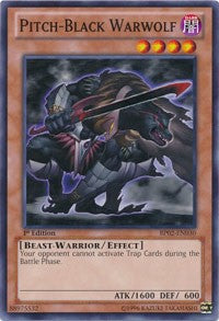 Pitch-Black Warwolf [Battle Pack 2: War of the Giants] [BP02-EN030] | Anubis Games and Hobby