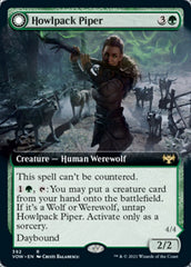 Howlpack Piper // Wildsong Howler (Extended Art) [Innistrad: Crimson Vow] | Anubis Games and Hobby