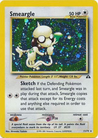 Smeargle (11/75) [Neo Discovery Unlimited] | Anubis Games and Hobby