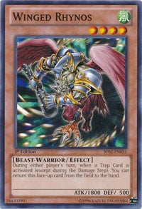 Winged Rhynos [Battle Pack 2: War of the Giants] [BP02-EN051] | Anubis Games and Hobby