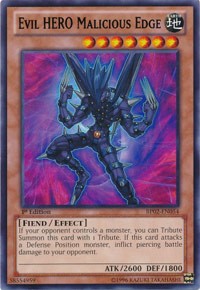 Evil HERO Malicious Edge [Battle Pack 2: War of the Giants] [BP02-EN054] | Anubis Games and Hobby