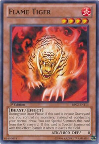 Flame Tiger [Battle Pack 2: War of the Giants] [BP02-EN113] | Anubis Games and Hobby