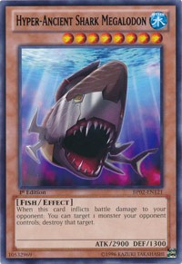 Hyper-Ancient Shark Megalodon [Battle Pack 2: War of the Giants] [BP02-EN121] | Anubis Games and Hobby