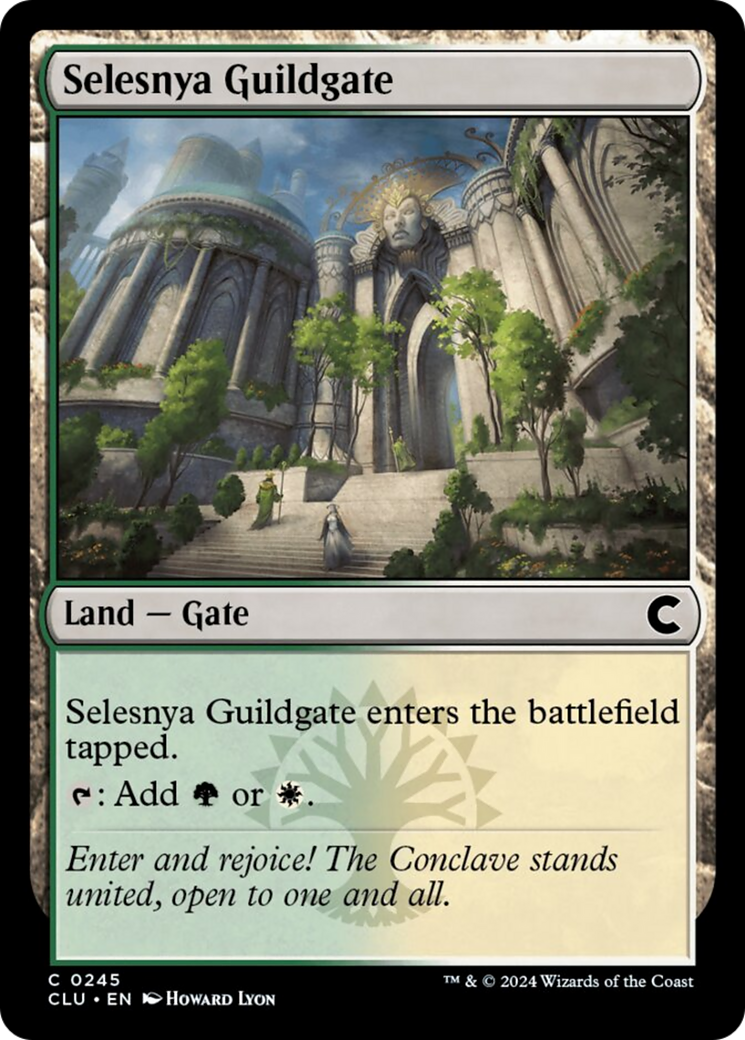 Selesnya Guildgate [Ravnica: Clue Edition] | Anubis Games and Hobby