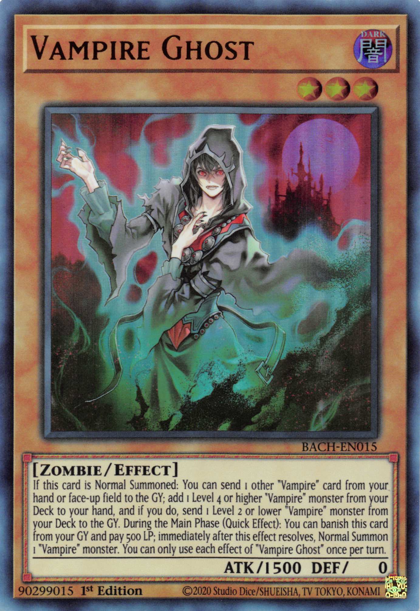 Vampire Ghost [BACH-EN015] Ultra Rare | Anubis Games and Hobby