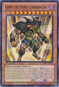 Exodius the Ultimate Forbidden Lord [Battle Pack 2: War of the Giants] [BP02-EN063] | Anubis Games and Hobby