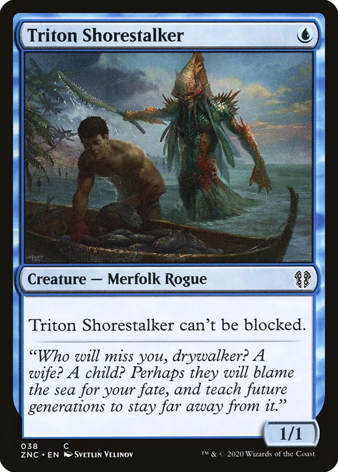 Triton Shorestalker [Zendikar Rising Commander] | Anubis Games and Hobby