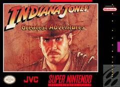 Indiana Jones' Greatest Adventures - Super Nintendo | Anubis Games and Hobby