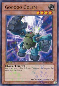 Gogogo Golem [Battle Pack 2: War of the Giants] [BP02-EN100] | Anubis Games and Hobby