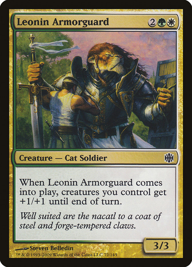 Leonin Armorguard [Alara Reborn] | Anubis Games and Hobby