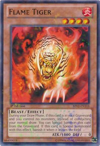 Flame Tiger [Battle Pack 2: War of the Giants] [BP02-EN113] | Anubis Games and Hobby