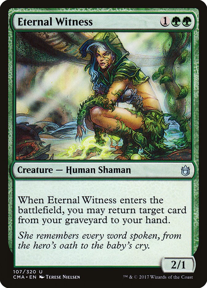 Eternal Witness [Commander Anthology] | Anubis Games and Hobby