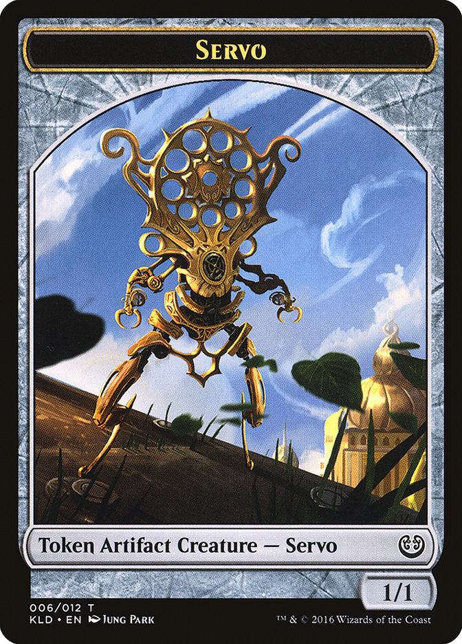 Servo Token (006/012) [Kaladesh Tokens] | Anubis Games and Hobby