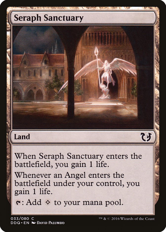 Seraph Sanctuary [Duel Decks: Blessed vs. Cursed] | Anubis Games and Hobby