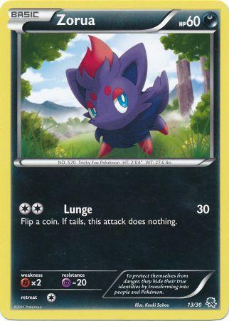 Zorua (13/30) [Black & White: Trainer Kit - Zoroark] | Anubis Games and Hobby