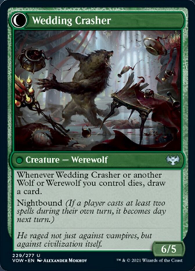 Wolfkin Outcast // Wedding Crasher [Innistrad: Crimson Vow] | Anubis Games and Hobby
