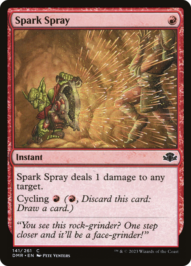 Spark Spray [Dominaria Remastered] | Anubis Games and Hobby