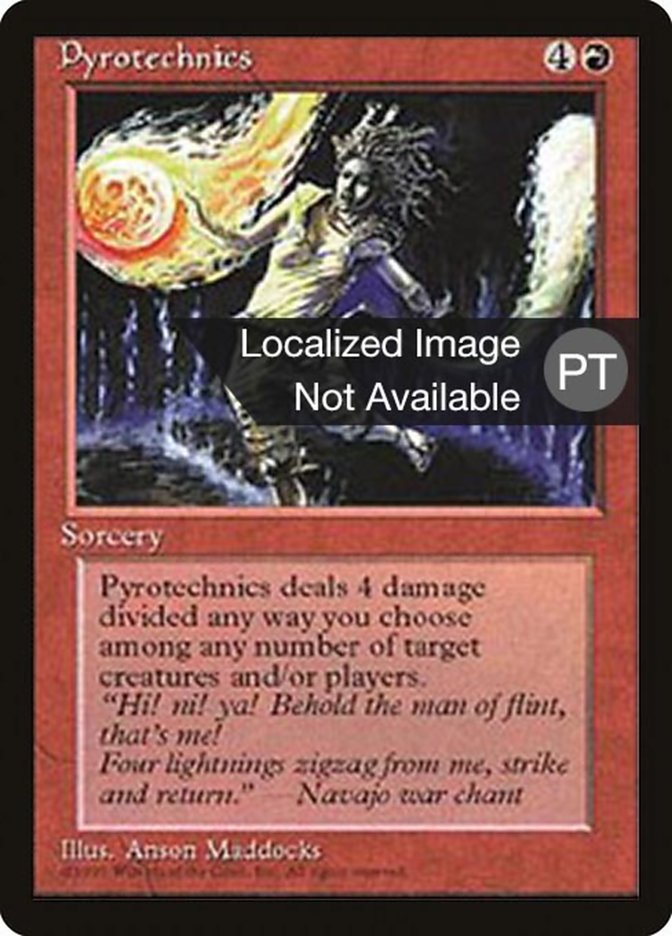 Pyrotechnics [Fourth Edition (Foreign Black Border)] | Anubis Games and Hobby