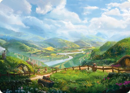 Plains Art Card [The Lord of the Rings: Tales of Middle-earth Art Series] | Anubis Games and Hobby