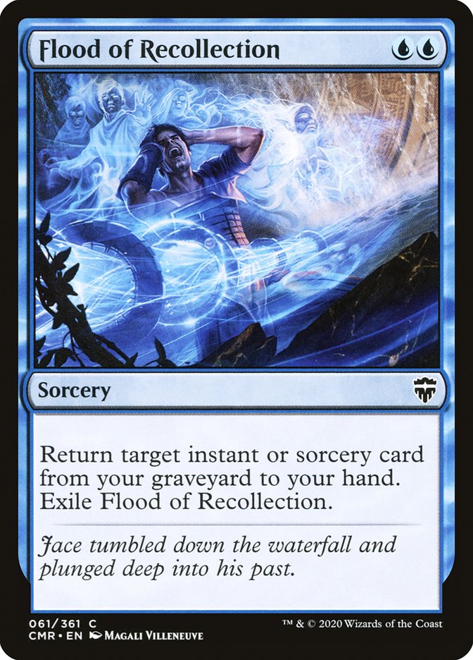 Flood of Recollection [Commander Legends] | Anubis Games and Hobby