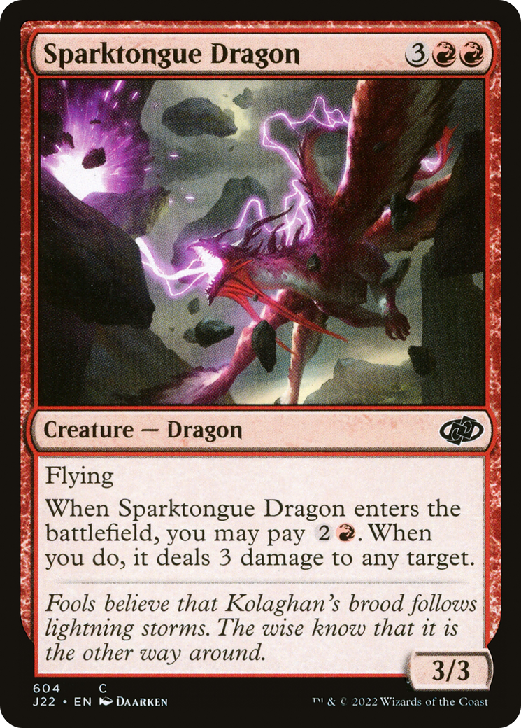 Sparktongue Dragon [Jumpstart 2022] | Anubis Games and Hobby