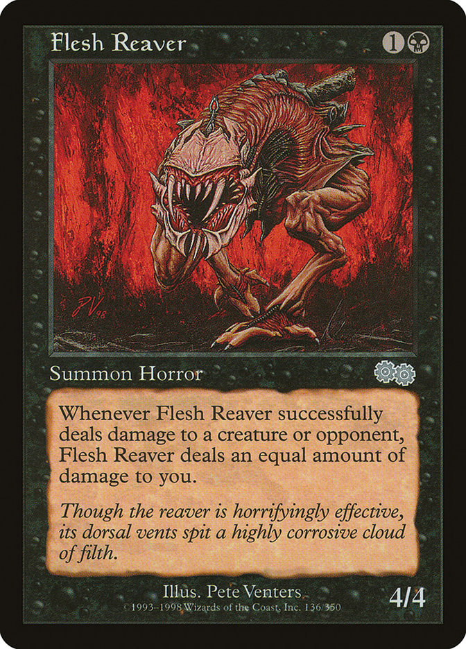 Flesh Reaver [Urza's Saga] | Anubis Games and Hobby