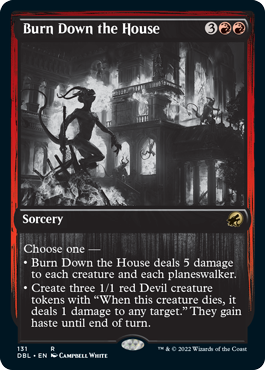 Burn Down the House [Innistrad: Double Feature] | Anubis Games and Hobby