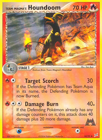 Team Magma's Houndoom (34/95) [EX: Team Magma vs Team Aqua] | Anubis Games and Hobby