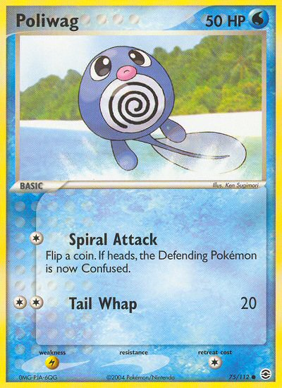 Poliwag (75/112) [EX: FireRed & LeafGreen] | Anubis Games and Hobby