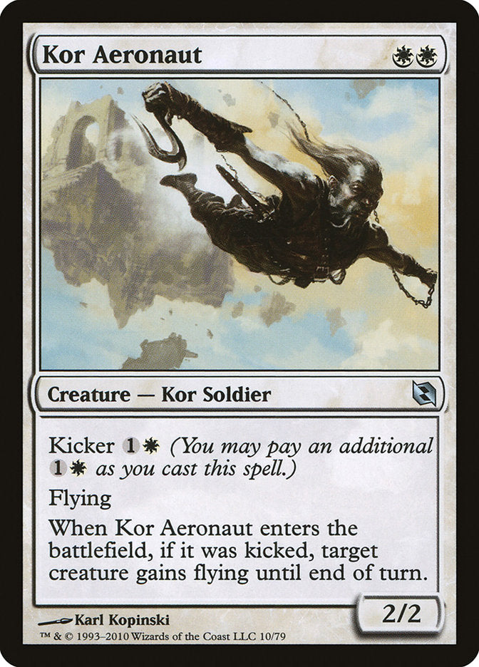 Kor Aeronaut [Duel Decks: Elspeth vs. Tezzeret] | Anubis Games and Hobby