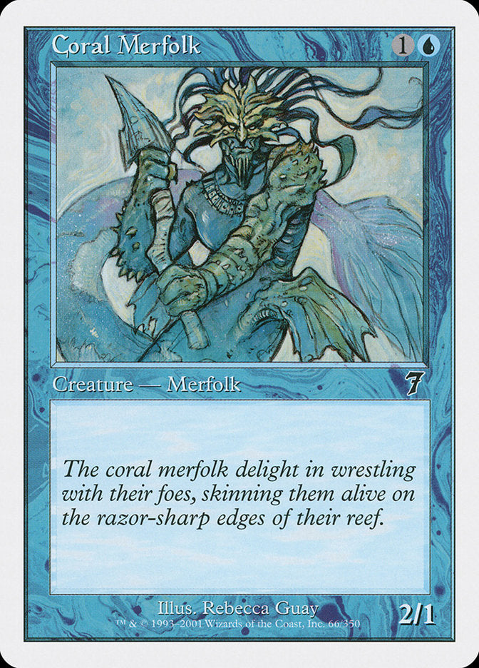 Coral Merfolk [Seventh Edition] | Anubis Games and Hobby