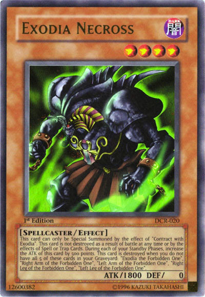 Exodia Necross [DCR-020] Ultra Rare | Anubis Games and Hobby