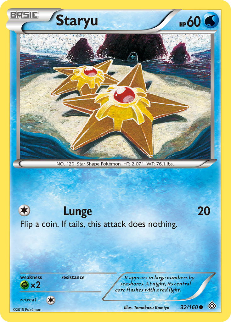 Staryu (32/160) [XY: Primal Clash] | Anubis Games and Hobby