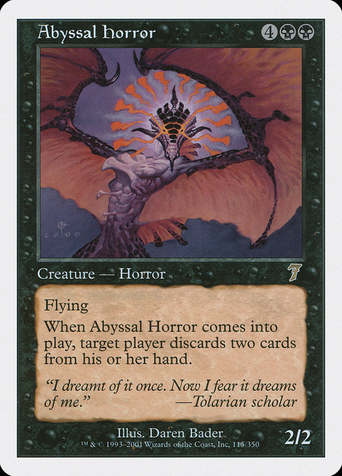 Abyssal Horror [Seventh Edition] | Anubis Games and Hobby
