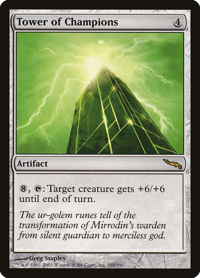 Tower of Champions [Mirrodin] | Anubis Games and Hobby
