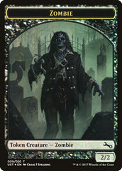 Zombie // Zombie Double-Sided Token [Unstable Tokens] | Anubis Games and Hobby