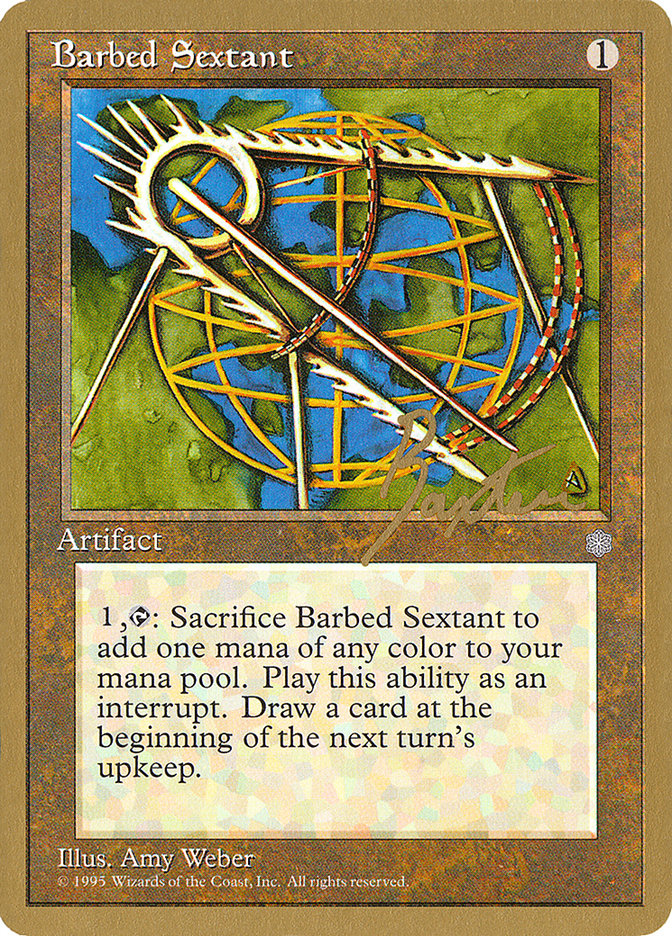 Barbed Sextant (George Baxter) [Pro Tour Collector Set] | Anubis Games and Hobby